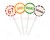 Lizaki 67 SIX SEVEN GOAT BRO SIGMA slang 100szt x 8g Gran-Pik Liwocz