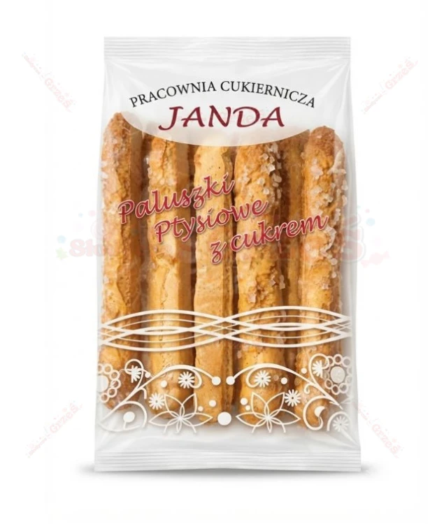 Paluszki ptysiowe z cukrem 160g Janda