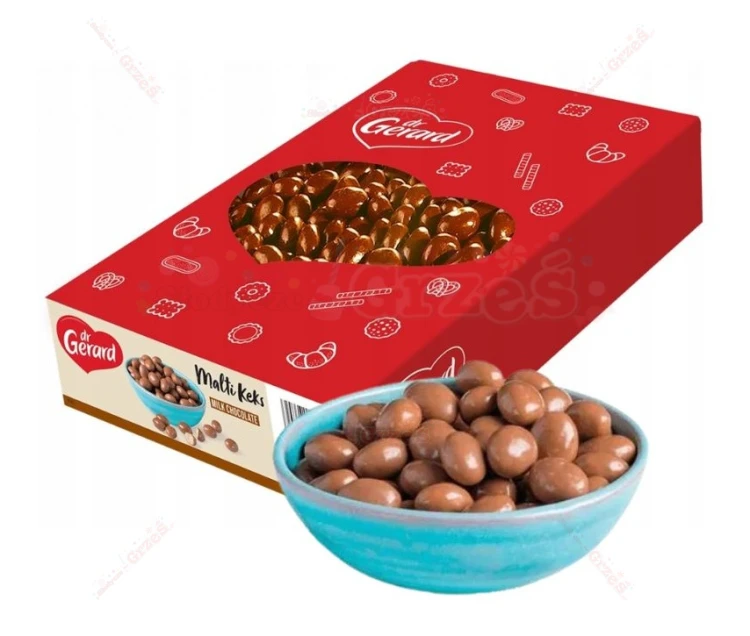 Maltikeks milk - draże, herbatniki w skorupce 850g Dr Gerard