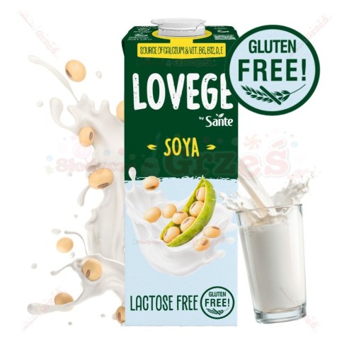 Lovege napój SOJOWY z wapniem 1l Sante | bez glutenu, bez laktozy