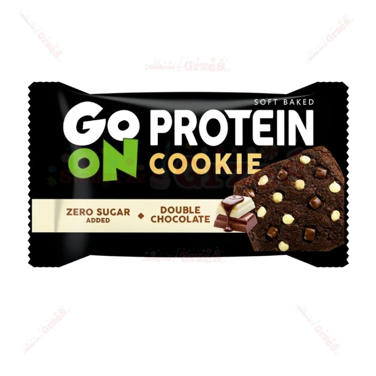 18x Go On Ciastko proteinowe PODWÓJNA CZEKOLADA 50g Sante