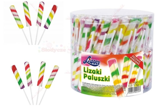 Lizaki paluszki RĘCZNIE ROBIONE 100szt*10g  Liwocz