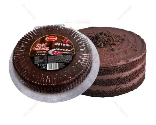 Spód tortowy biszkopt ciemny 3 warstwy 400g Kavis