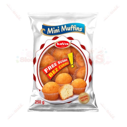 Mini muffinki biszkoptowe bez cukru 250g Kavis