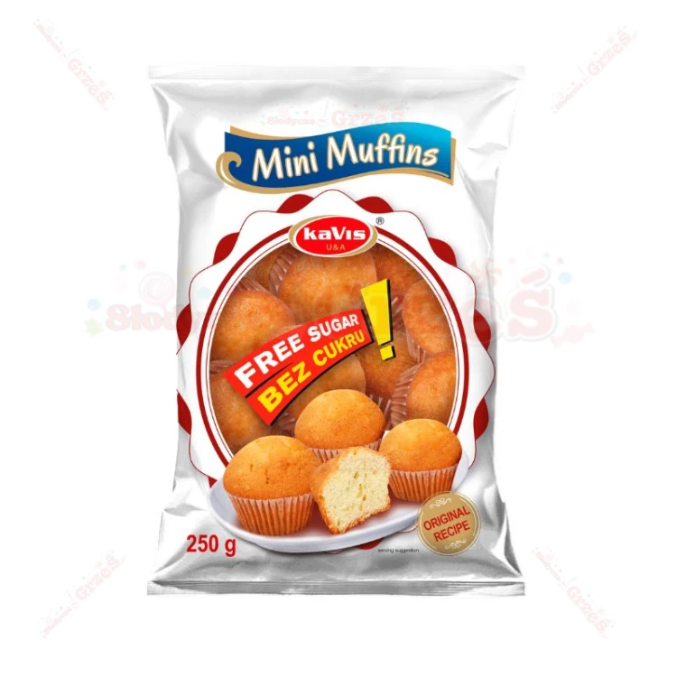 Mini muffinki biszkoptowe bez cukru 250g Kavis