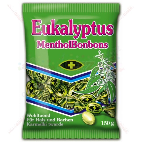 26x Cukierki Eukaliptusowe 150g Mieszko | Eukalyptus Menthol