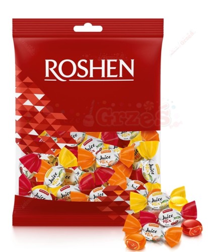 Juice Mix cukierki z nadzieniem owocowym 1kg Roshen