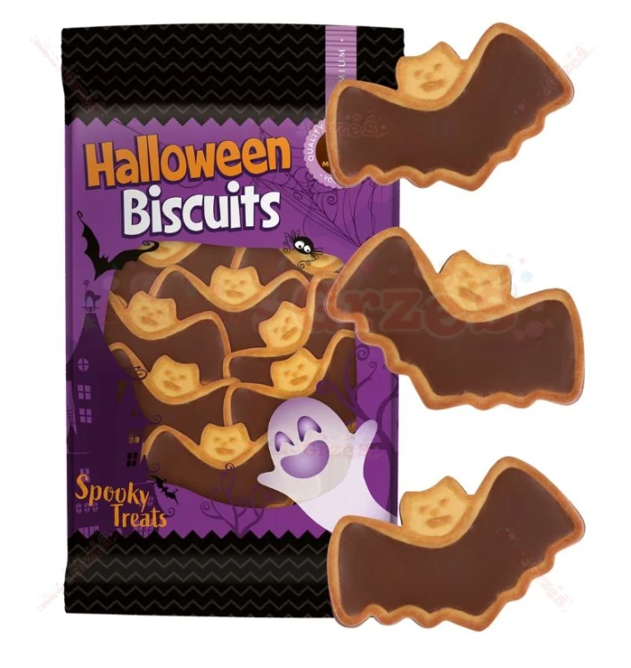 Ciastka kruche WAMPIRKI NIETOPERZE Halloween 200g Celpol