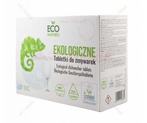 Ekologiczne Tabletki do zmywarki All in One 100szt Eco Naturo | bez fosforanów