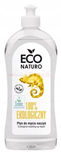 Delikatny PŁYN do mycia naczyń EKOLOGICZNY 500ml EcoNaturo