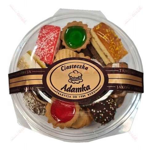 Słodka Micha MIX ciastek 500g Cukiernia Adamek