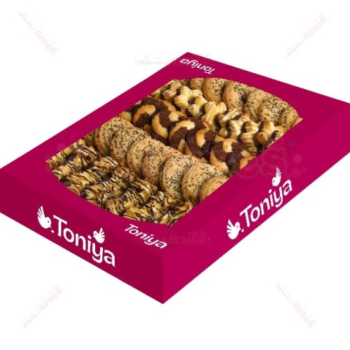 Mieszanka ciastek nr 5  600g Toniya