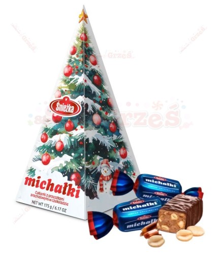 Michałki - świąteczna CHOINKA 175g Śnieżka | Święta