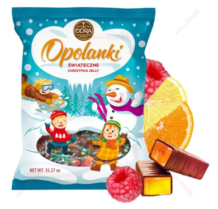 Galaretki OPOLANKI świąteczne 1kg Odra Śnieżka