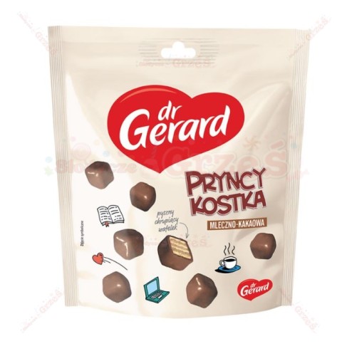 PryncyKostka ciemna, mleczno-kakaowa 110g Dr Gerard