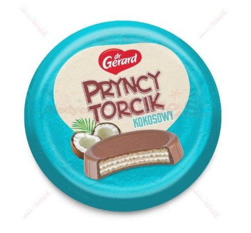 Pryncytorcik KOKOSOWY w kakaowej skorupce 28,5g Dr Gerard