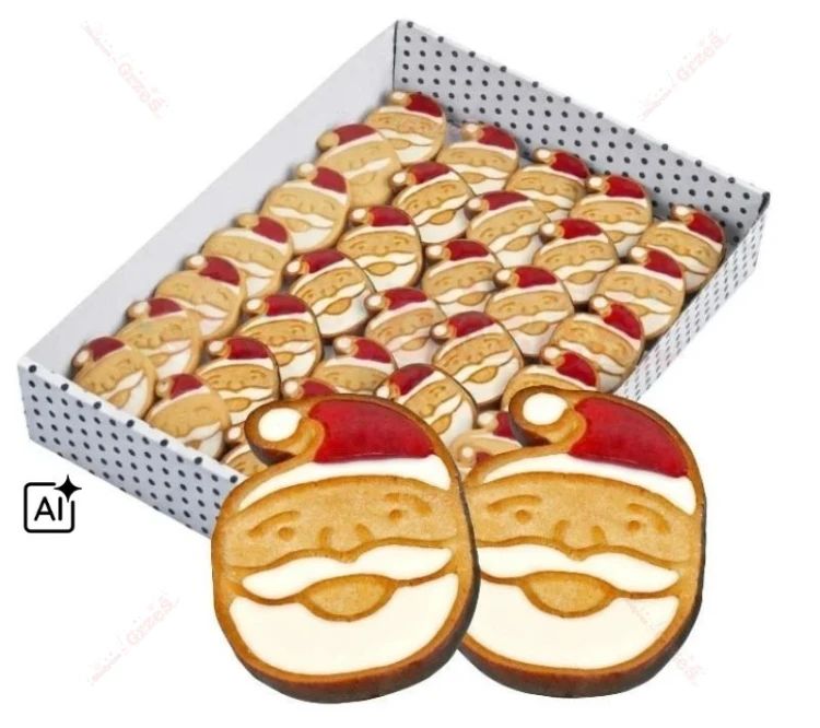 Ciastka kruche MIKOŁAJKI 1,8kg Celpol | ciasteczka świąteczne