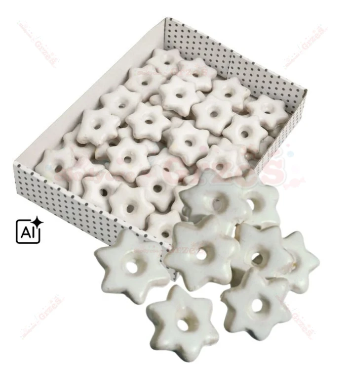 Ciastka kruche GWIAZDKA w glazurze 3kg Celpol | ciasteczka świąteczne