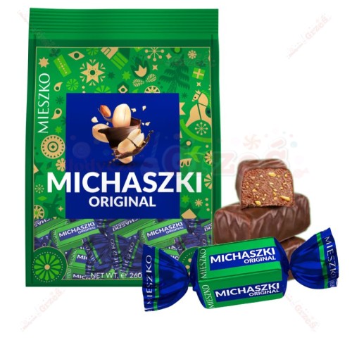 Cukierki Michaszki original - świąteczne 260g Mieszko