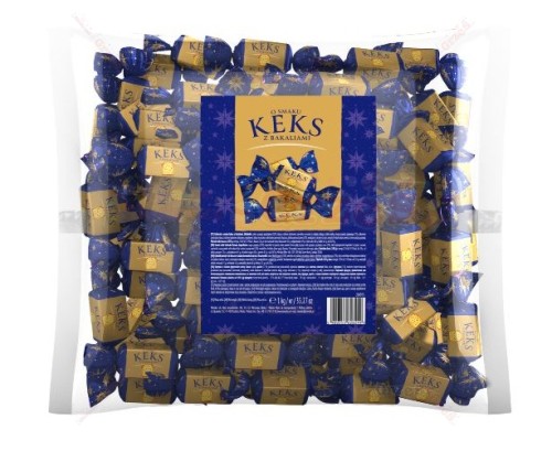 Cukierki o smaku KEKS Z BAKALIAMI 1kg Mieszko | Świąteczne