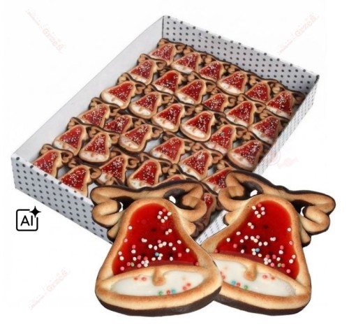 Ciastka kruche świąteczne DZWONECZKI, ciasteczka na święta 1,8kg Celpol