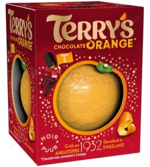 Terry's Orange DARK- czekolada gorzka pomarańczowa KULA 145g