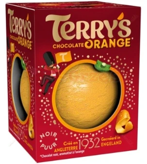 Terry's Orange DARK- czekolada gorzka pomarańczowa KULA 145g