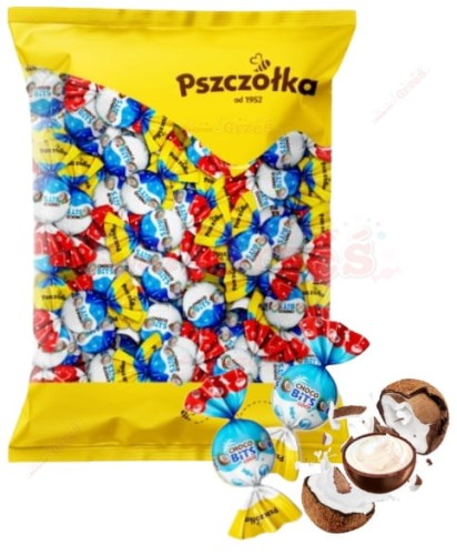 Praliny Choco Bits COCO 1kg Pszczółka