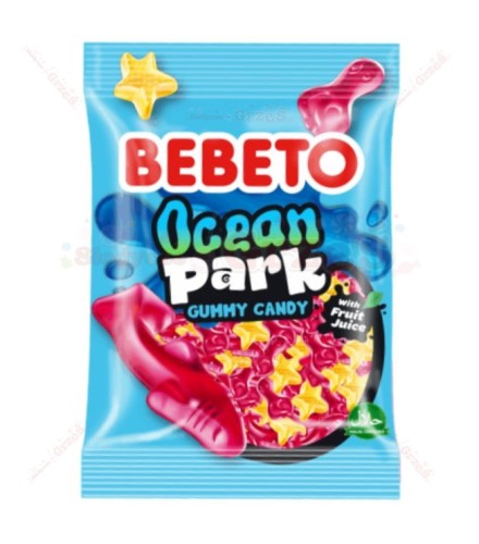 Żelki owocowe OCEAN PARK - morskie zwierzątka 80g Bebeto