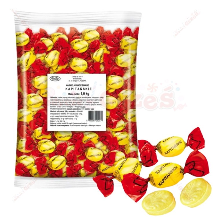 Cukierki kapitańskie 1kg Unitop