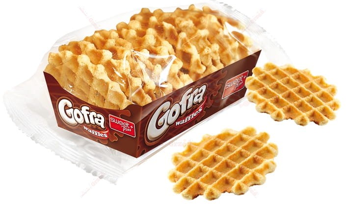 Gofra - wafle gofrowe maślane 155g Sweet Plus