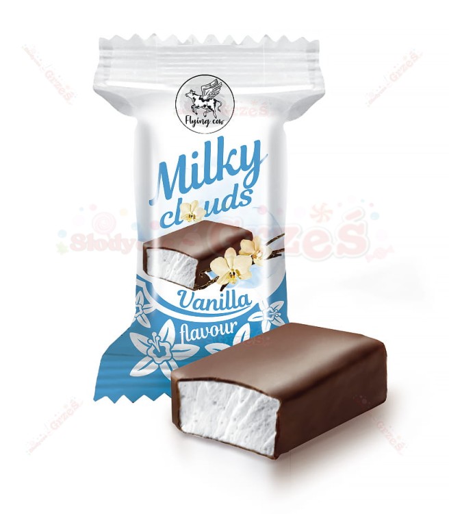 Mleczna chmurka  pianki waniliowe w polewie 1kg Milky Clouds ABK
