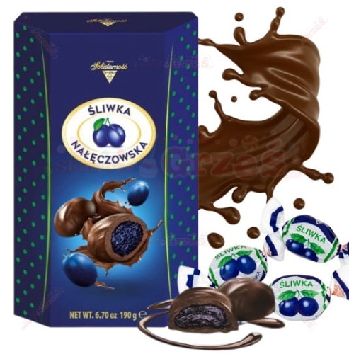 Śliwka nałęczowska sztabka 190g Solidarność
