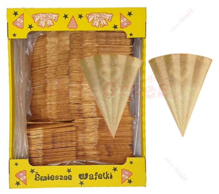Wafelki WACHLARZE do lodów i deserów, chrupiące 2kg Walmag