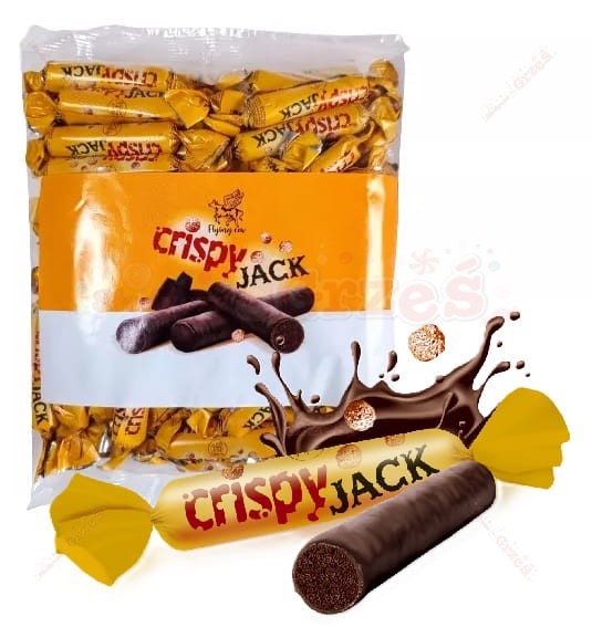 Crispy Jack - chrupiące rurki czekoladowe 1kg Flying Cow
