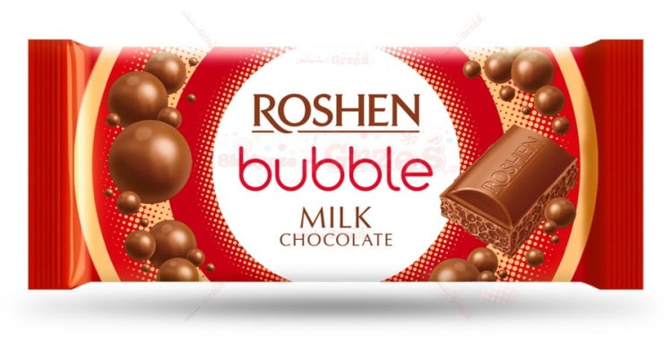 Czekolada bąbelkowa Mleczna Bubble Milk 80g Roshen