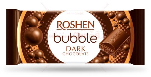 Czekolada bąbelkowa Gorzka 50% Bubble Dark 80g Roshen