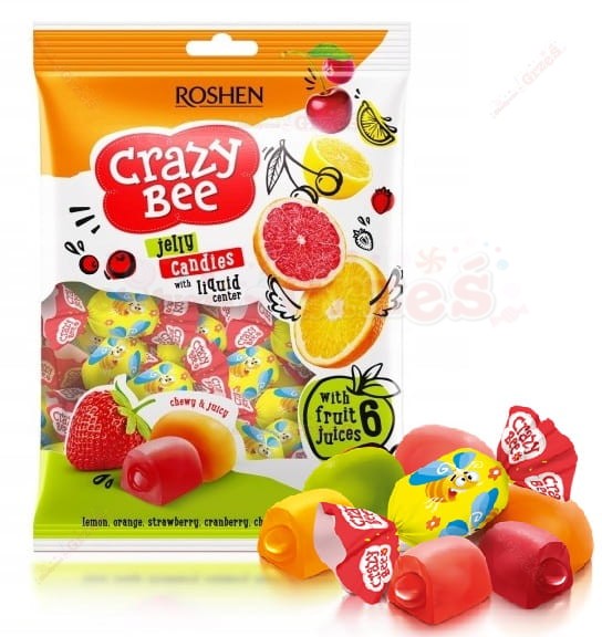 Crazy Bee żelki owocowe 1kg Roshen