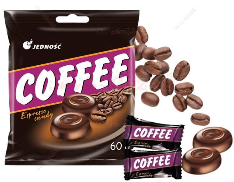 Cukierki kawowe - Coffee espresso - polskie kopiko 60g Jedność