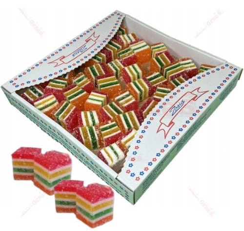 Galaretki w cukrze kostka 1kg Zosia i Syn