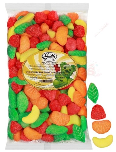 Pianki mix - żelki, polskie 1kg Gusto