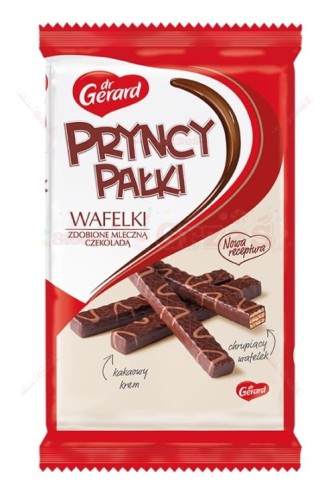 PryncyPałki wafelki w czekoladzie 200g Dr Gerard