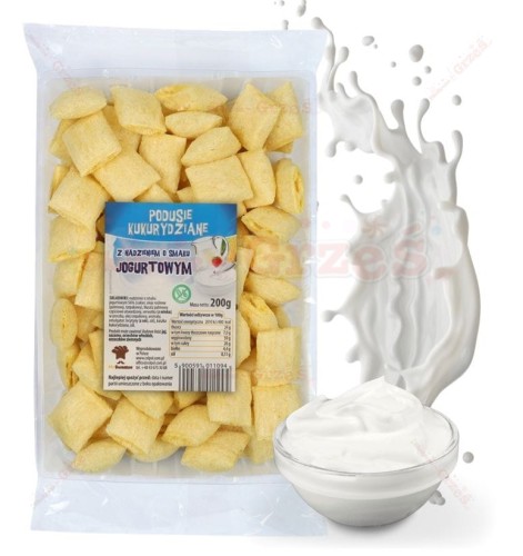 Podusie JOGURTOWE bezglutenowe poduszeczki, płatki 200g Celpol