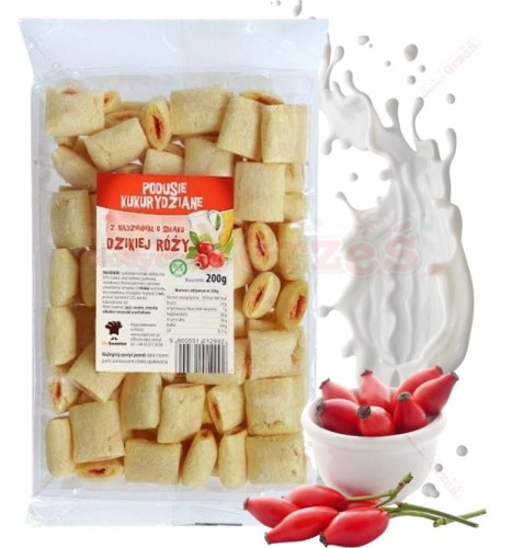 Podusie DZIKA RÓŻA bezglutenowe poduszeczki, płatki 200g Celpol