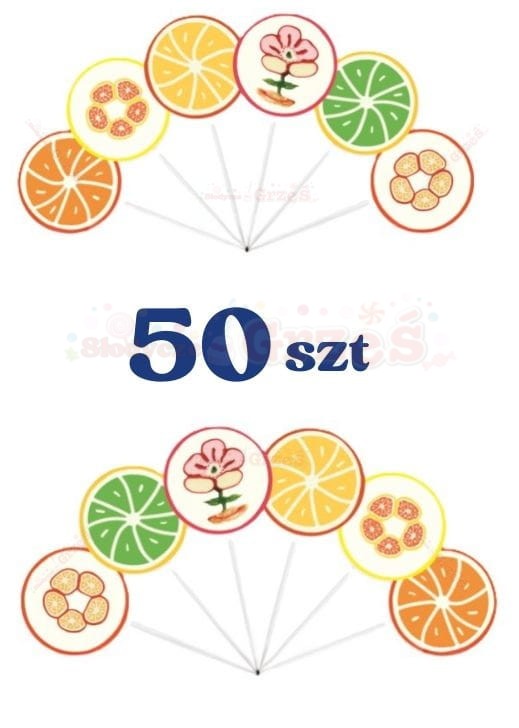 Lizaki deseniowe DUŻE MIX 50szt*26g Liwocz