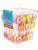 Lizaki deseniowe owocowe MIX  125SZT*8g Liwocz