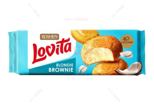 ciastko Brownie blondie coconut - brownie kokosowe 152g Lovita