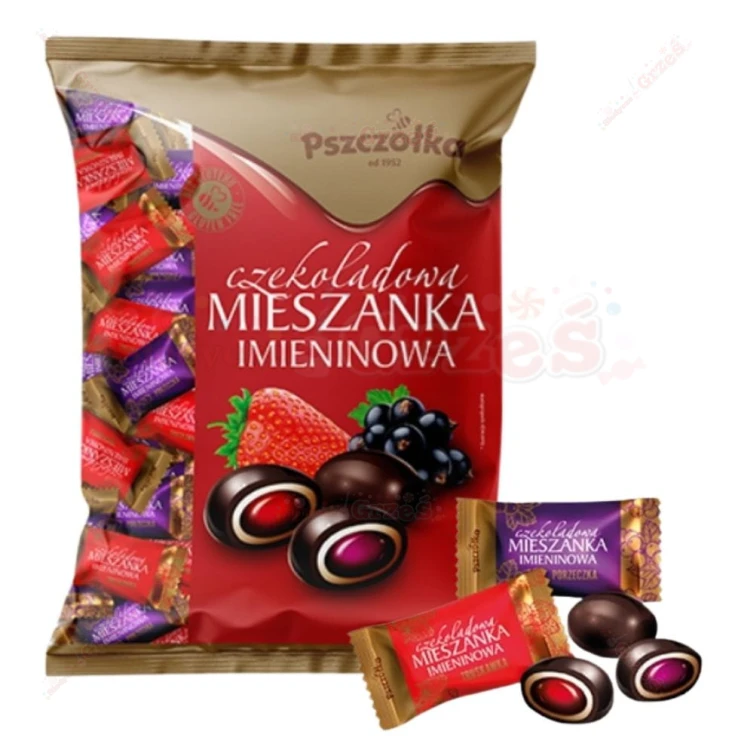 Cukierki czekoladowa mieszanka imieninowa 1kg Pszczółka