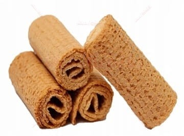 Rolki waflowe o smaku mlecznym "mleko topione" 800g Toniya