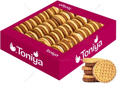 Kanapka DUO - markizy z nadzieniem 550g Toniya